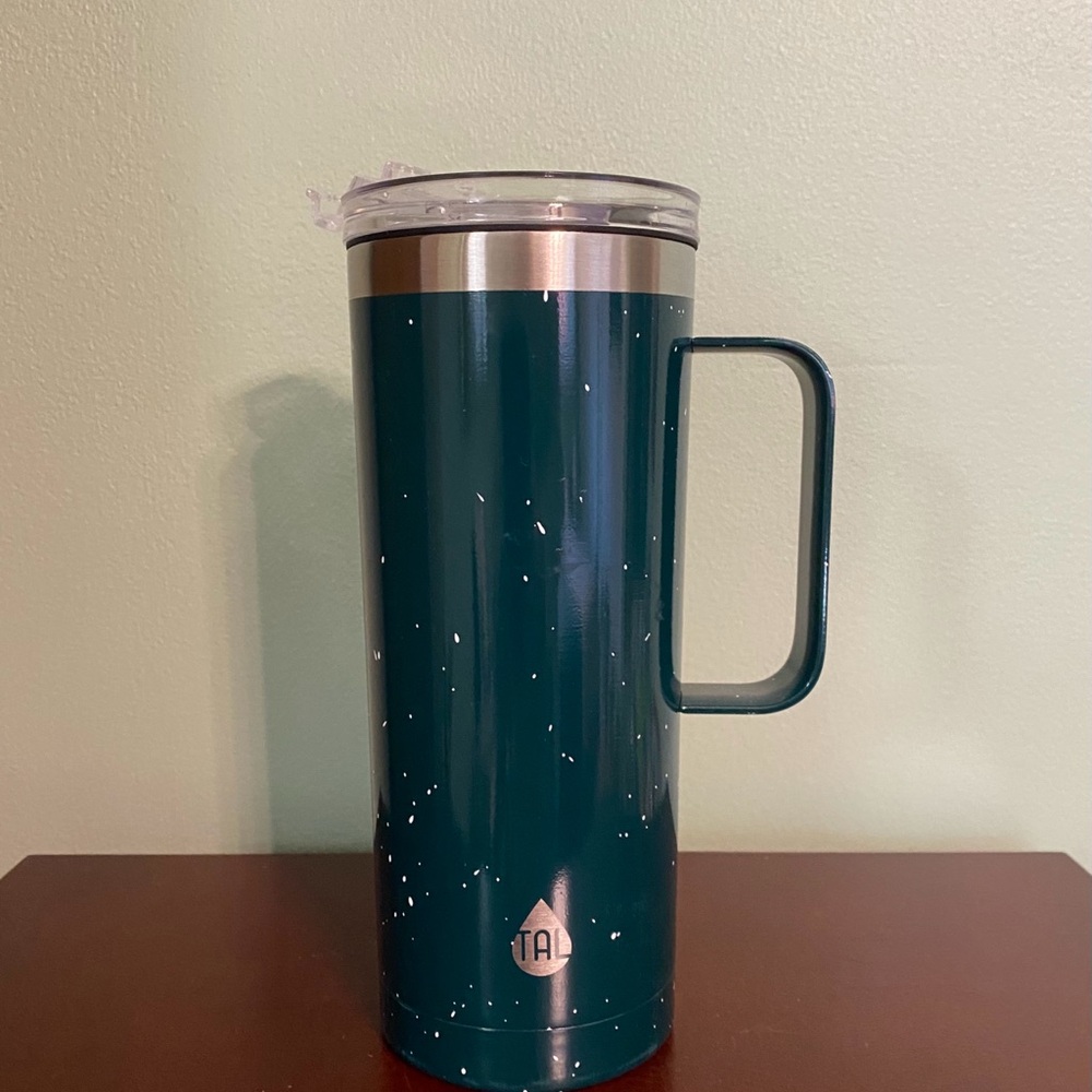 🍀Teal TAL Insulated Tumbler with Handle